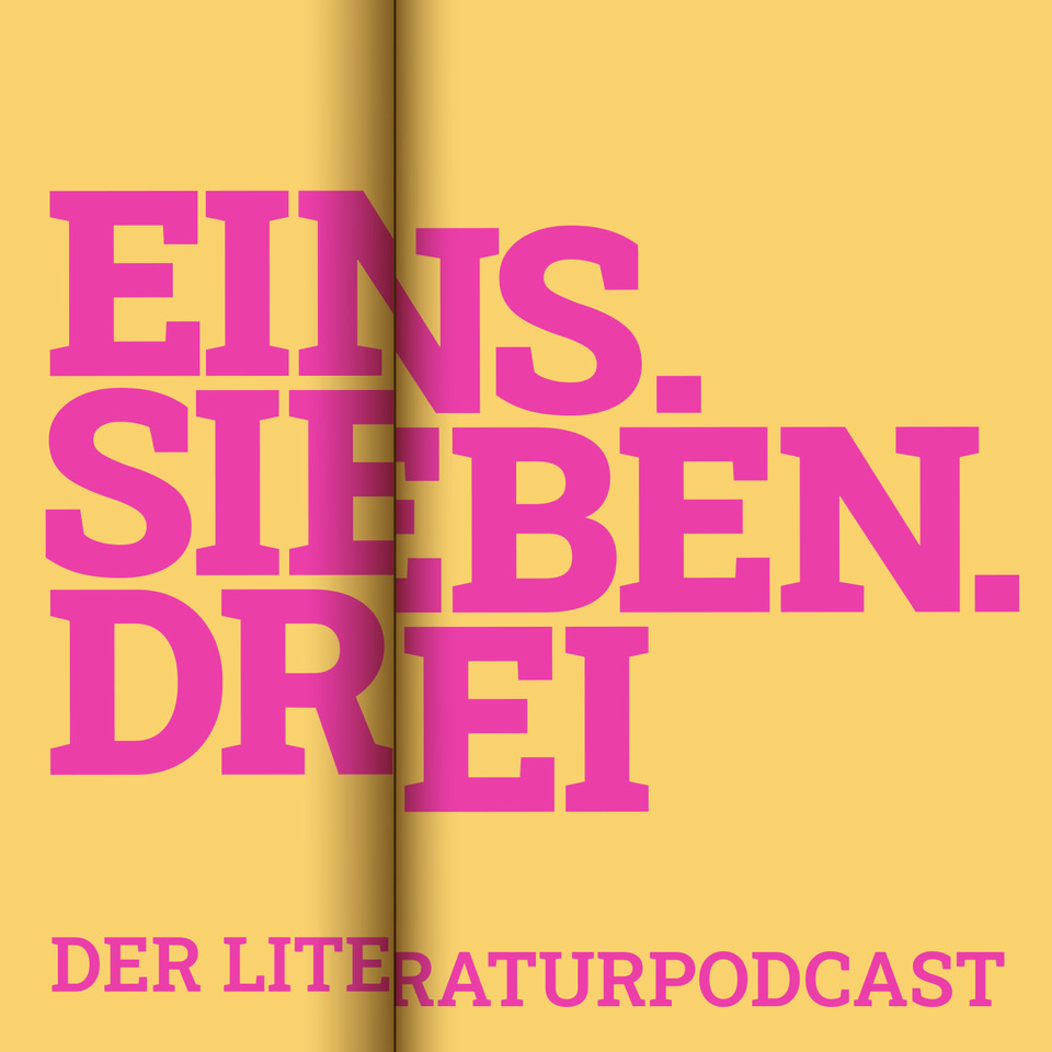 Logo des Literaturpodcasts eins.sieben.drei.