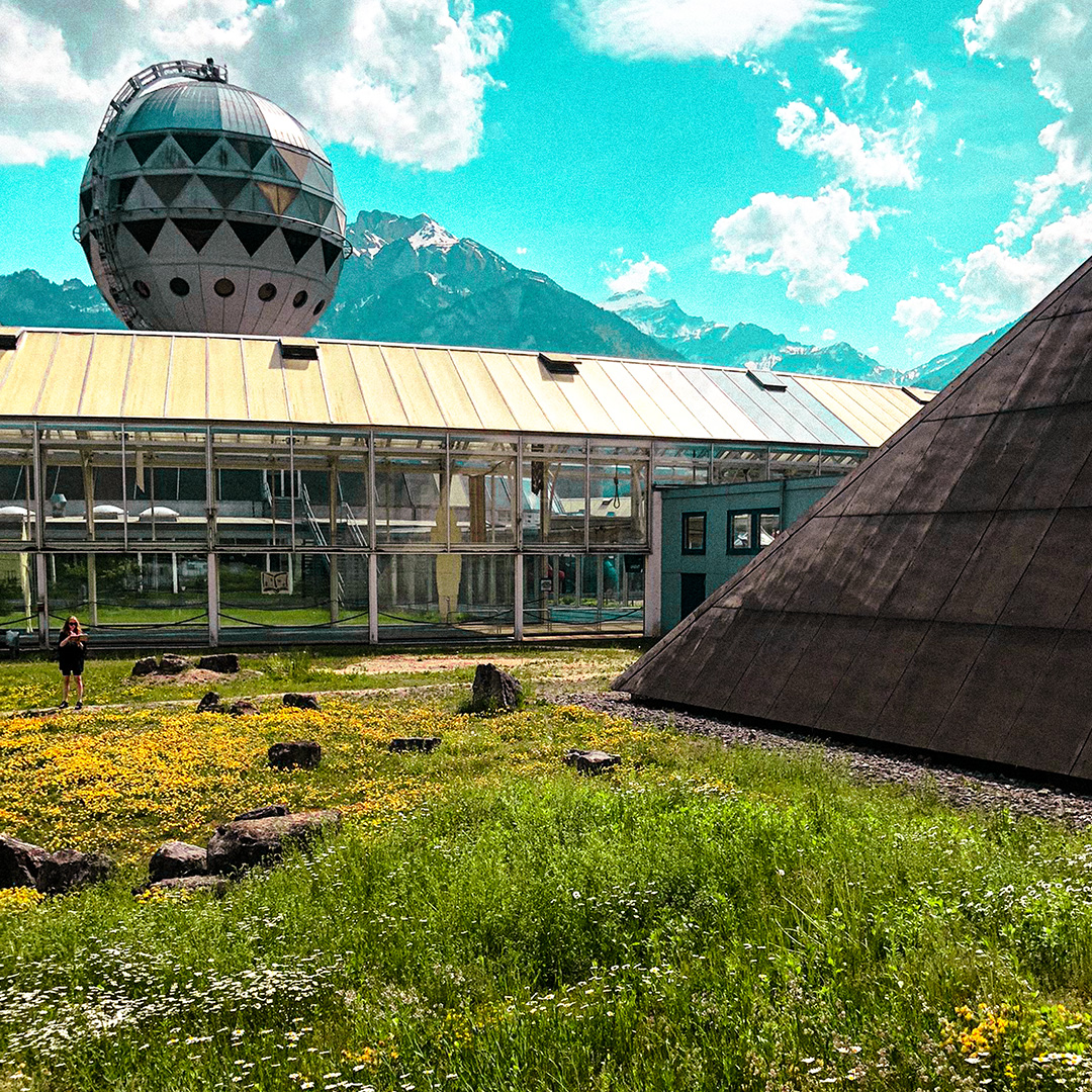 Der JungFrau Park in Interlaken, Location des Alpodrom Festival 2022. Bild: Patrick Metzger.
