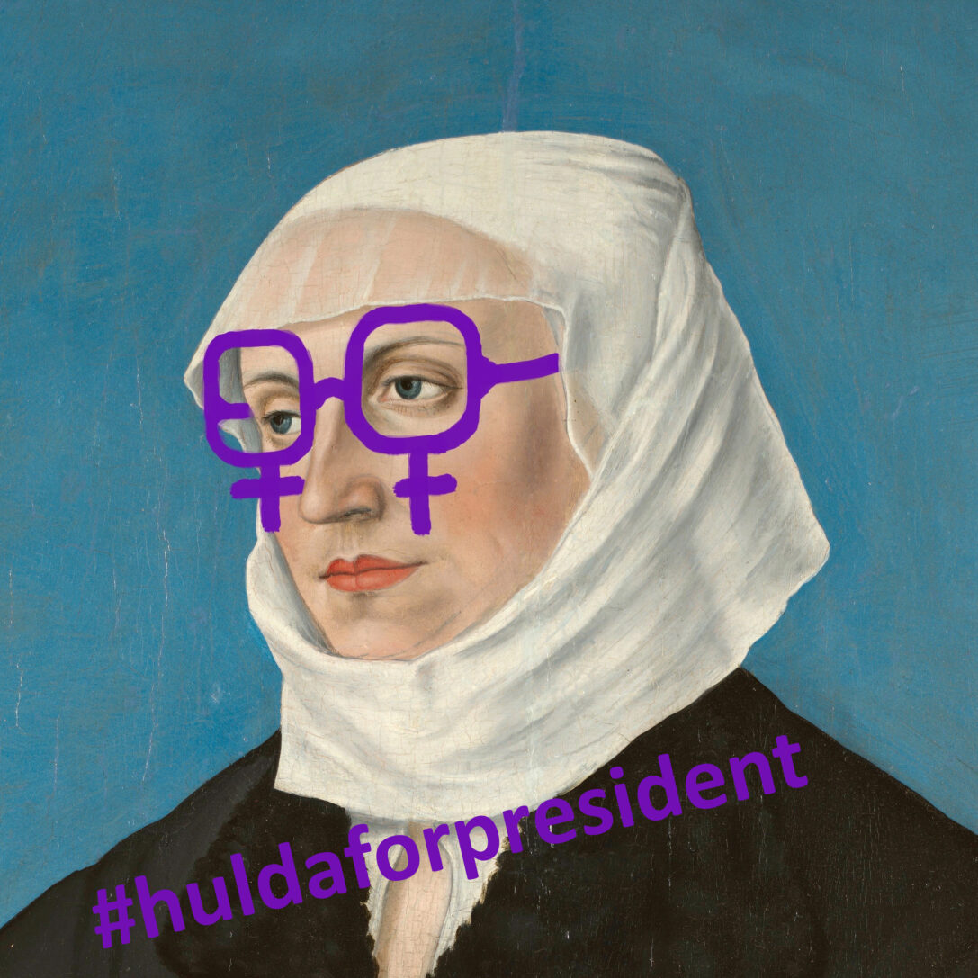Die Kunstfigur Hulda Zwingli im exklusiven Interview bei FRIDA Magazin