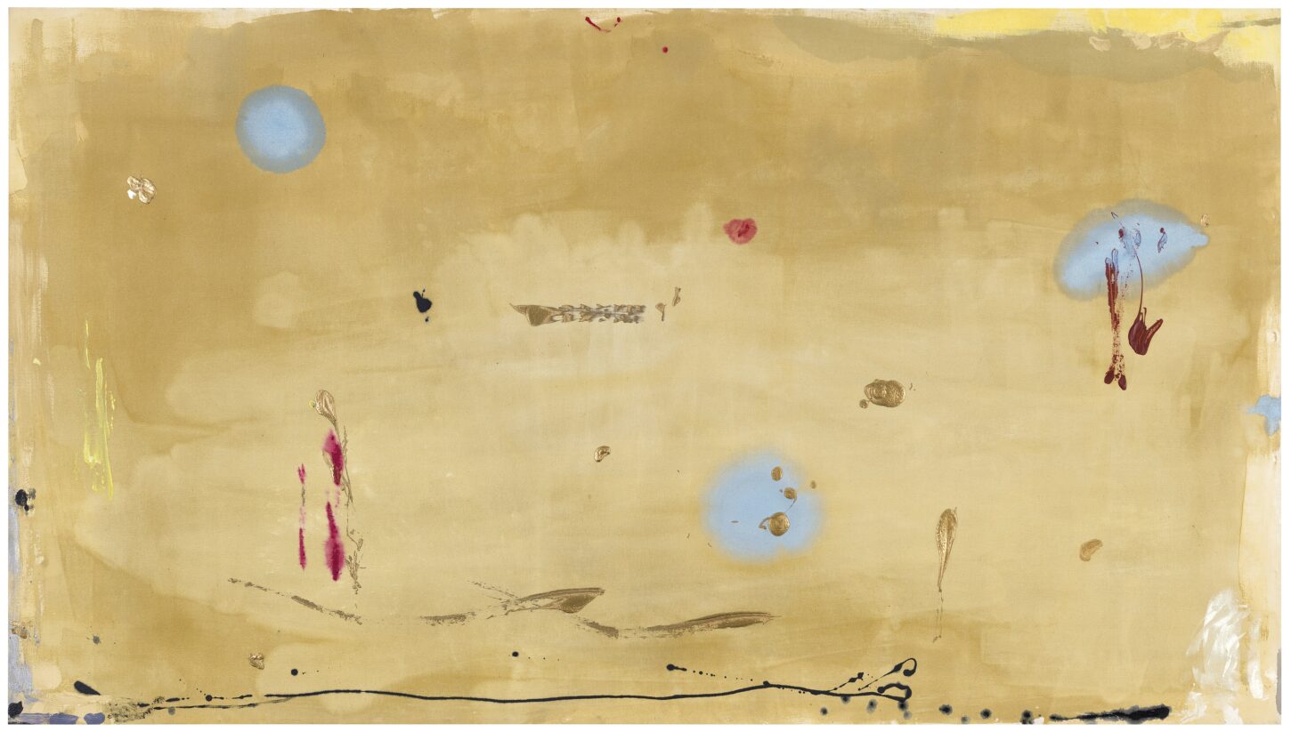 Das Gemälde «Brother Angel» ist derzeit in der Ausstellung Helen Frankenthaler im Kunstmuseum Basel zu sehen.