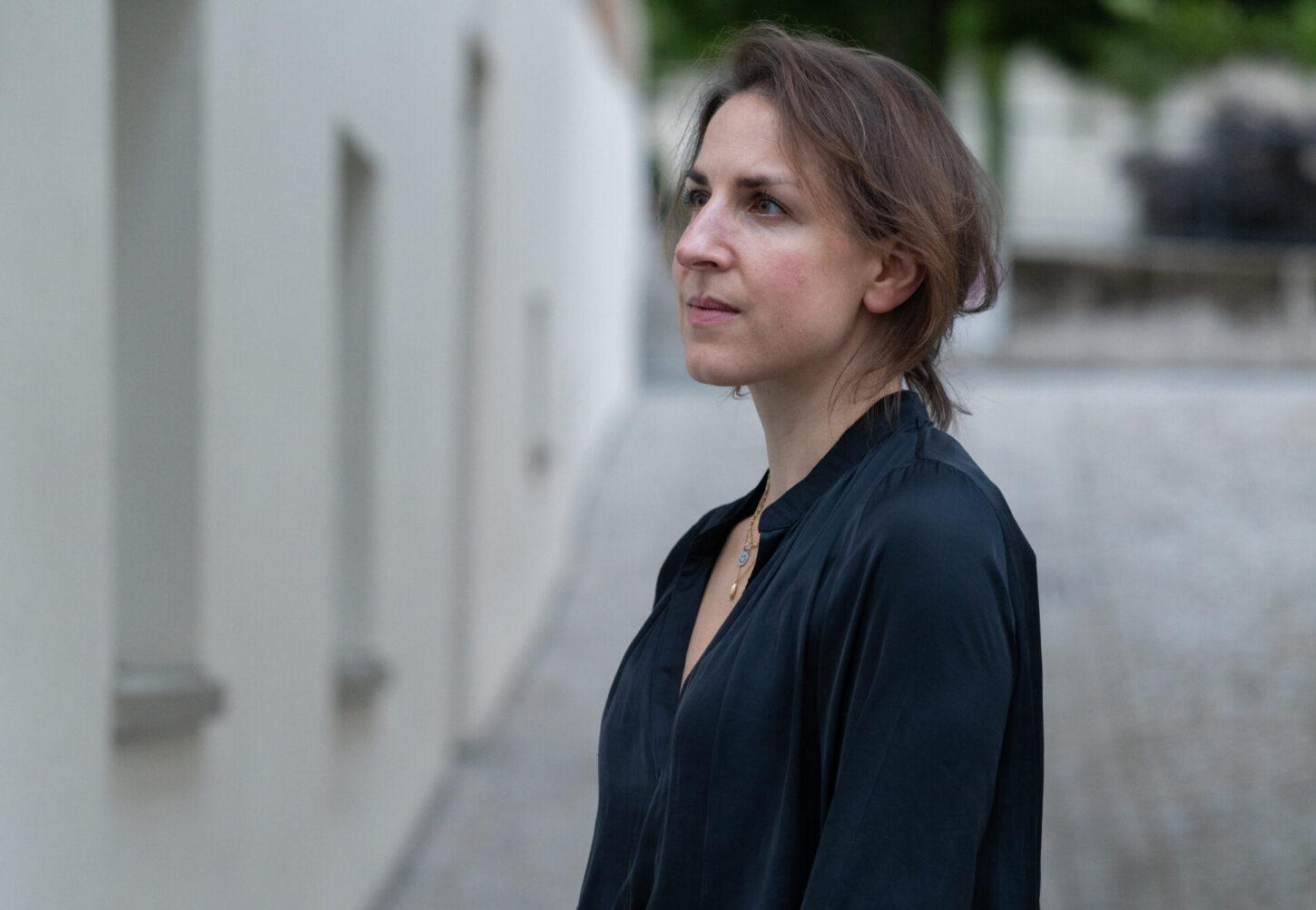Die Autorin und Moderatorin Laura de Weck zu Besuch bei den «Malanser Gesprächen».
