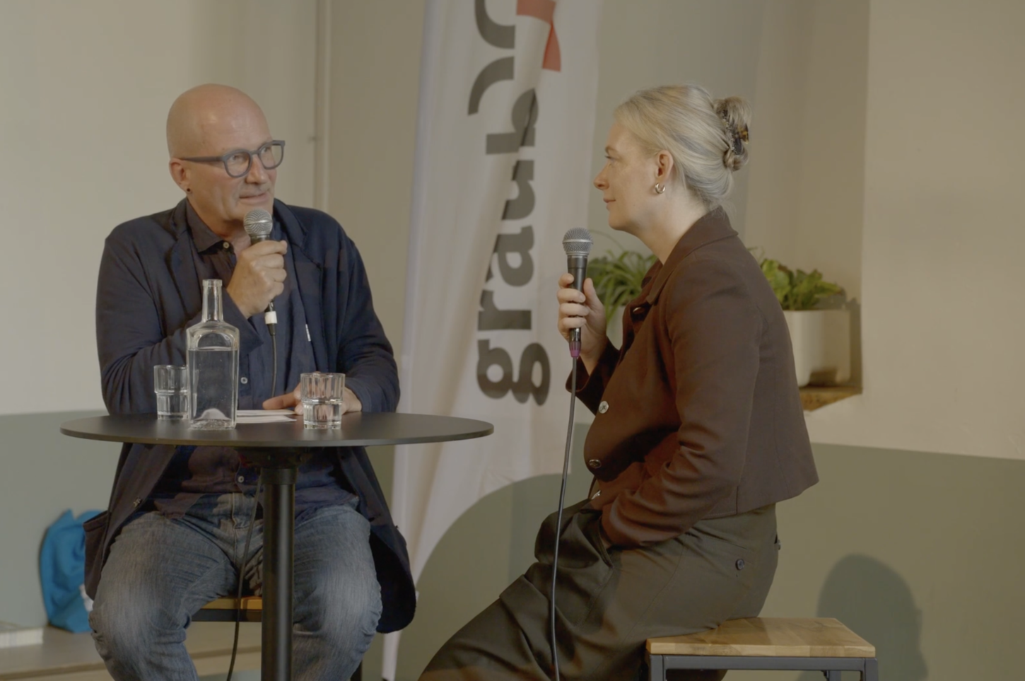 Mathias Balzer und Katharina Beisiegel bei Graubünden Cultura